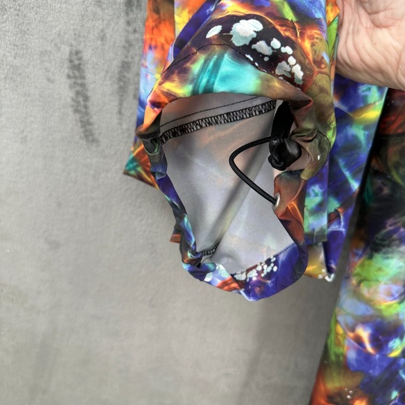 Spyder Dawn Pants Cosmic Tye Dye Print Skiing Snowboarding Womens Large Pockets - Picture 4 of 16